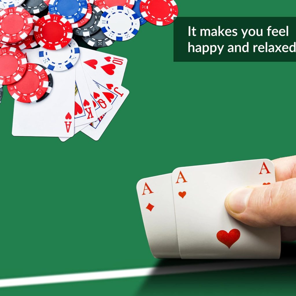 nuveti 71 x 35/47 x 24/94 x 47 Foldable Texas Poker Card Tabletop Layout Portable Anti-Slip Rubber Board Game Mat with Cup Holders and Carrying Bag Grade Mat