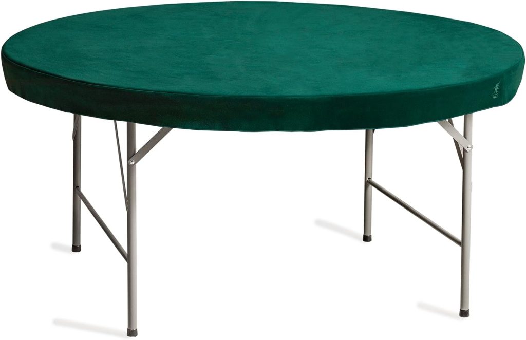 Yellow Mountain Imports Professional Grade Round Table Cover for Card Games, Mahjong, Board Games, Dice Games, and More